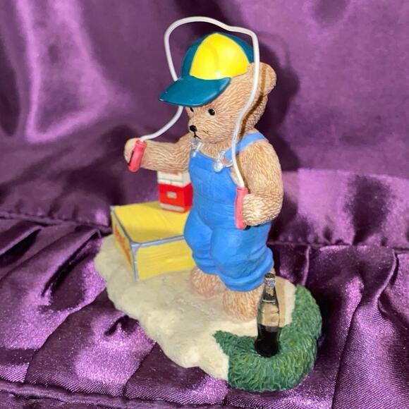 Always Coca-Cola Memories to Cherish Bear Coca Cola Coke Jumprope Bottle Radio - Picture 2 of 10